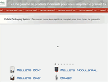 Tablet Screenshot of pellets-box.fr
